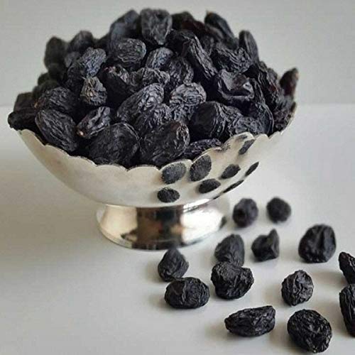 1Kg Premium Black Raisins (Kali Kishmish) – Naturally Sweet & Seedless