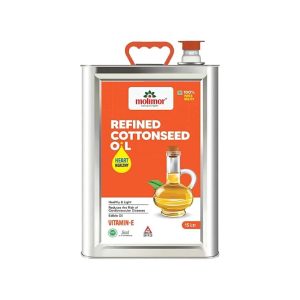 (15Liter) MOLIMORE Refined Cottonseed Oil – Pure, Light, and Perfect for Healthy Cooking