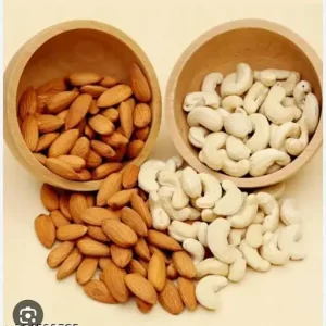 2Kg Premium Dry Fruits Combo – 1Kg Cashews & 1Kg Almonds (Kaju Badam)