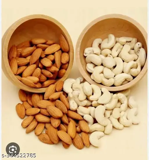 2Kg Premium Dry Fruits Combo – 1Kg Cashews & 1Kg Almonds (Kaju Badam)
